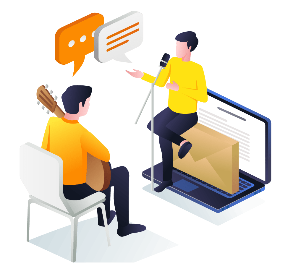 Secure sign-in for the music learning platform